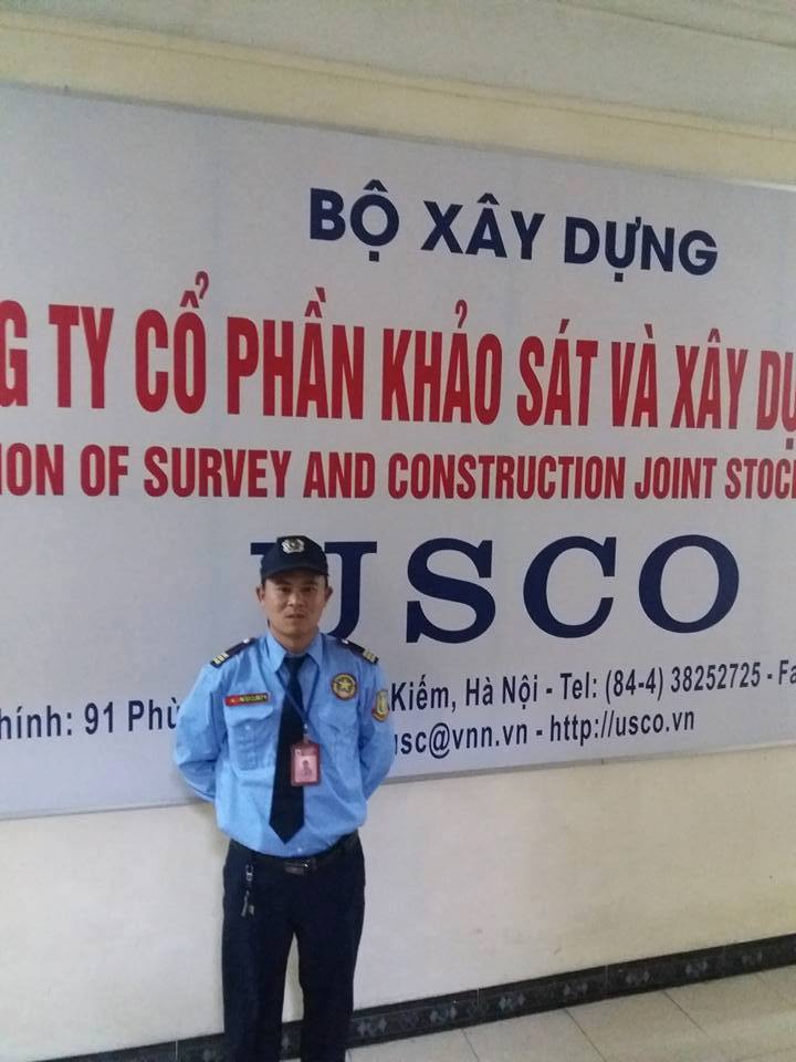 Công ty cổ phần khảo sát và xây dựng - USCO (Bộ Xây Dựng) tin tưởng lựa chọn ngày 02/12/2016 triển khai bảo vệ chuyên nghiệp tại 91 Phùng Hưng - Hoàn Kiếm - Hà Nội.